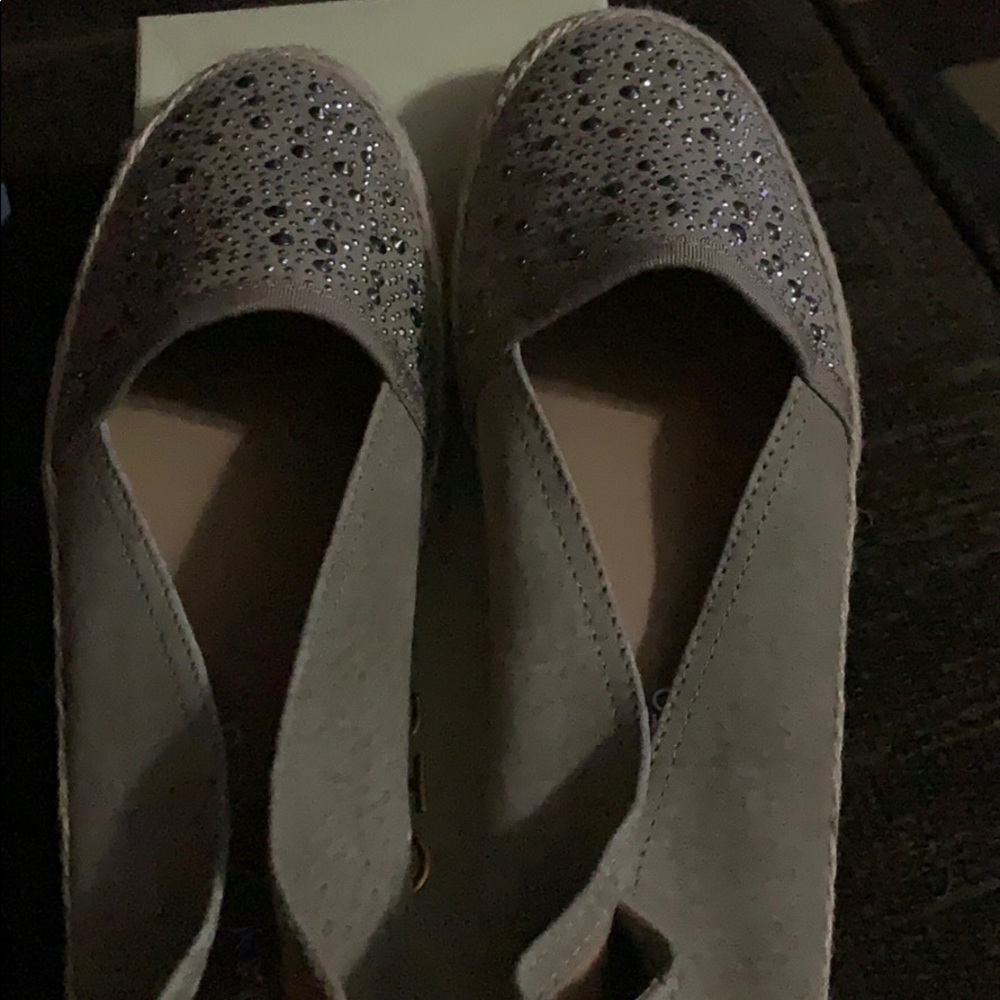 Taupe Slip Ons